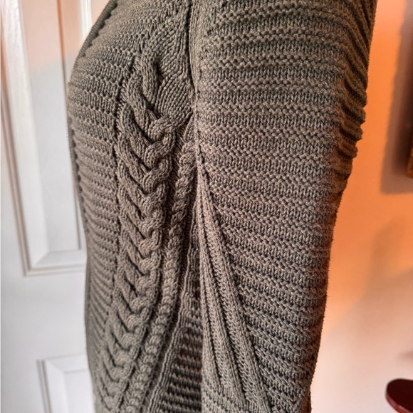 Gap Mock Neck Olive Green Women's Sweater - Picture 4 of 12